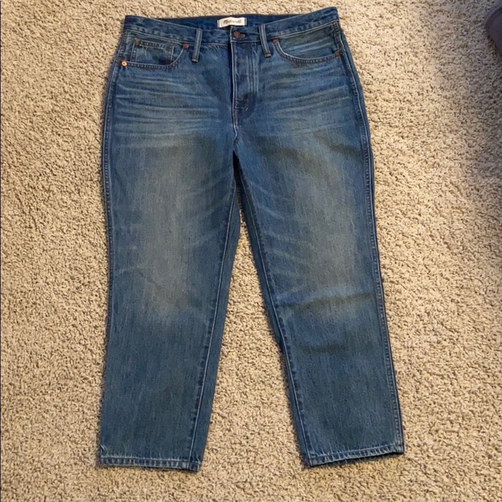 Madewell Stovepipe Straight Leg Jeans